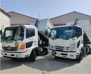 脱着式コンテナ車